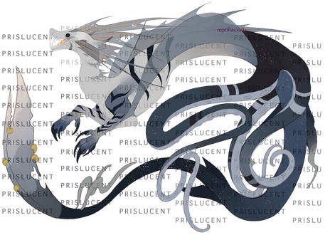 artist: reptiliacrafts | Argyros can transform into many sea monsters, this is one sea dragon/serpent form