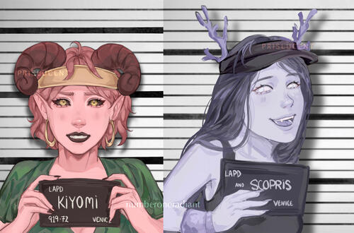 artist: numberoneradiant | girlfriends 📸